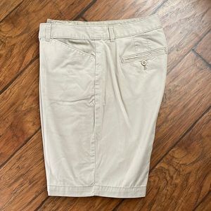 Loft Outlet Size 8 Curvy Khaki Shorts